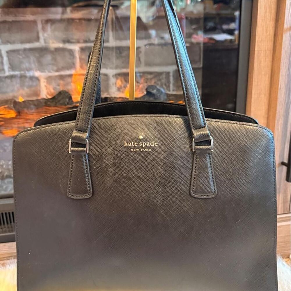 Kate-spade-new-york Women's Black and Grey Bag